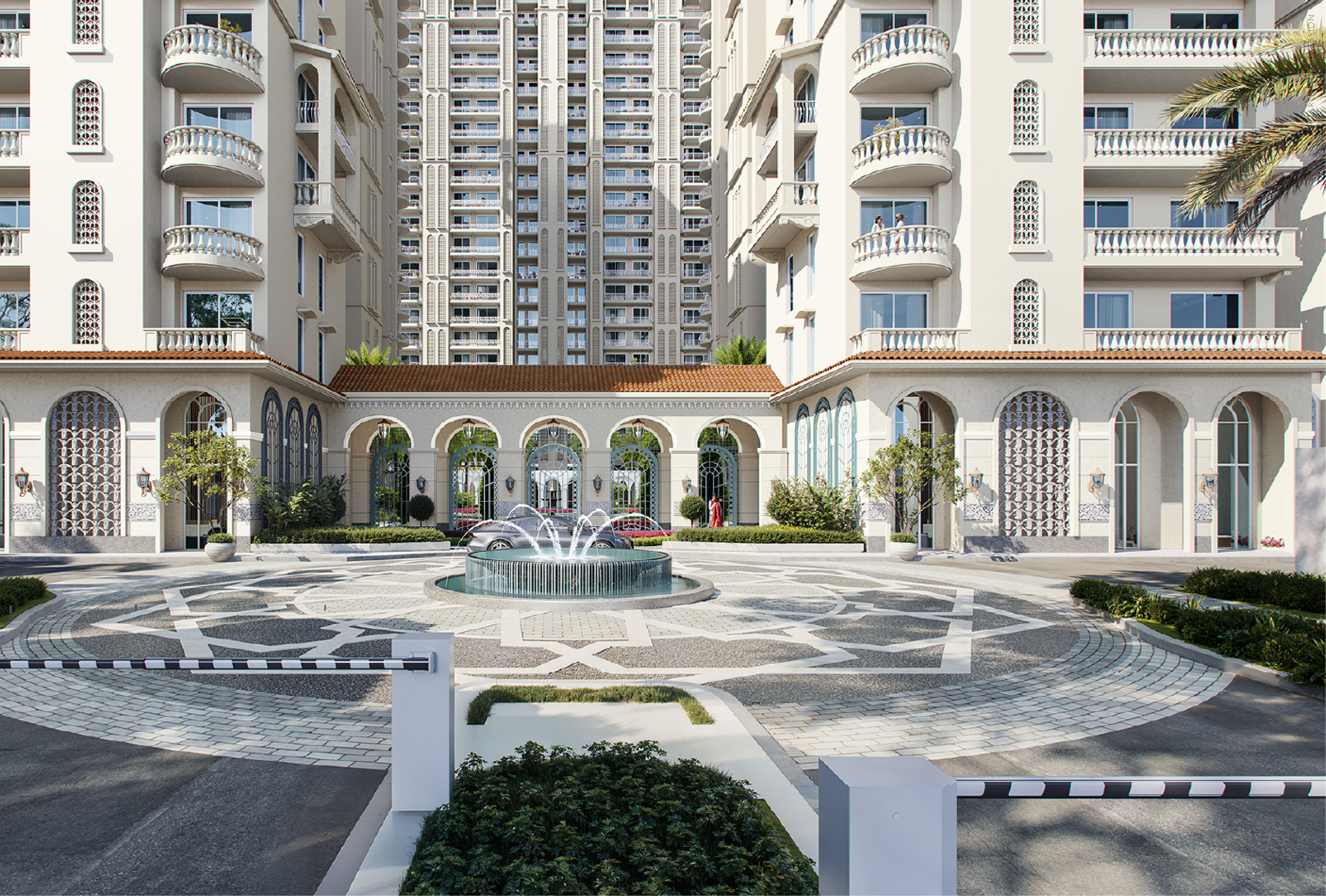 Shalimar Courtyard